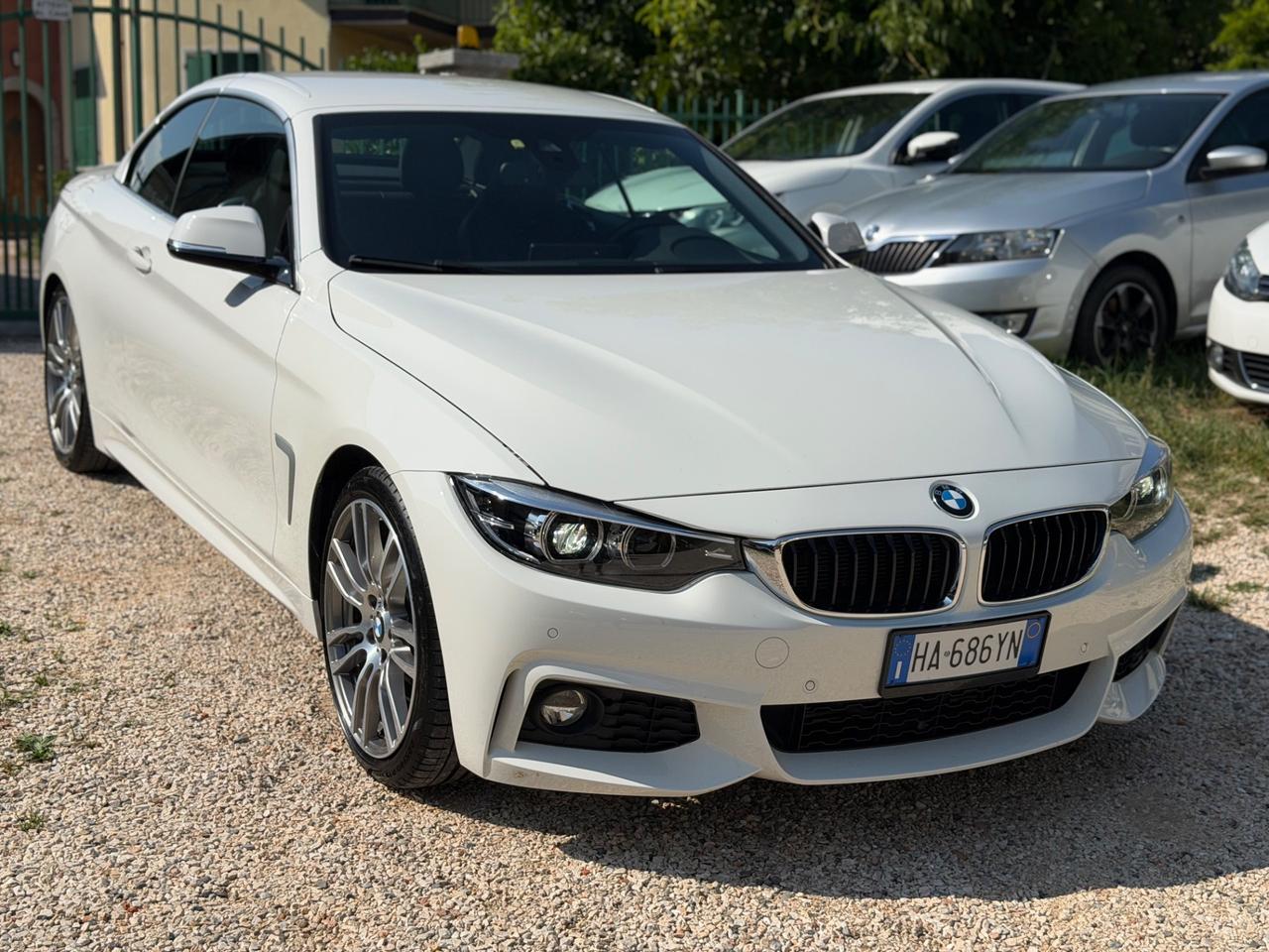 Bmw 420d EU6B MSPORT CABRIO PELLE NAVIPRO KMCERT GARANZ