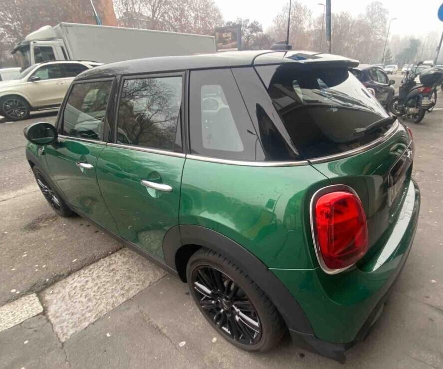 Mini 1.5 COOPER 5 porte INTERNI PELLE NAVY