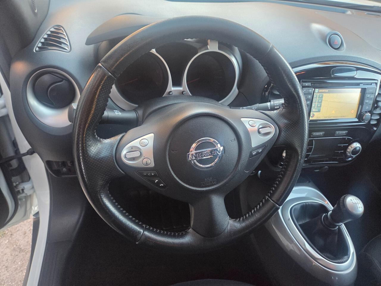 NISSAN JUKE BIANCO PERLA 1.5 NAVIG TELEC KMCERTIF