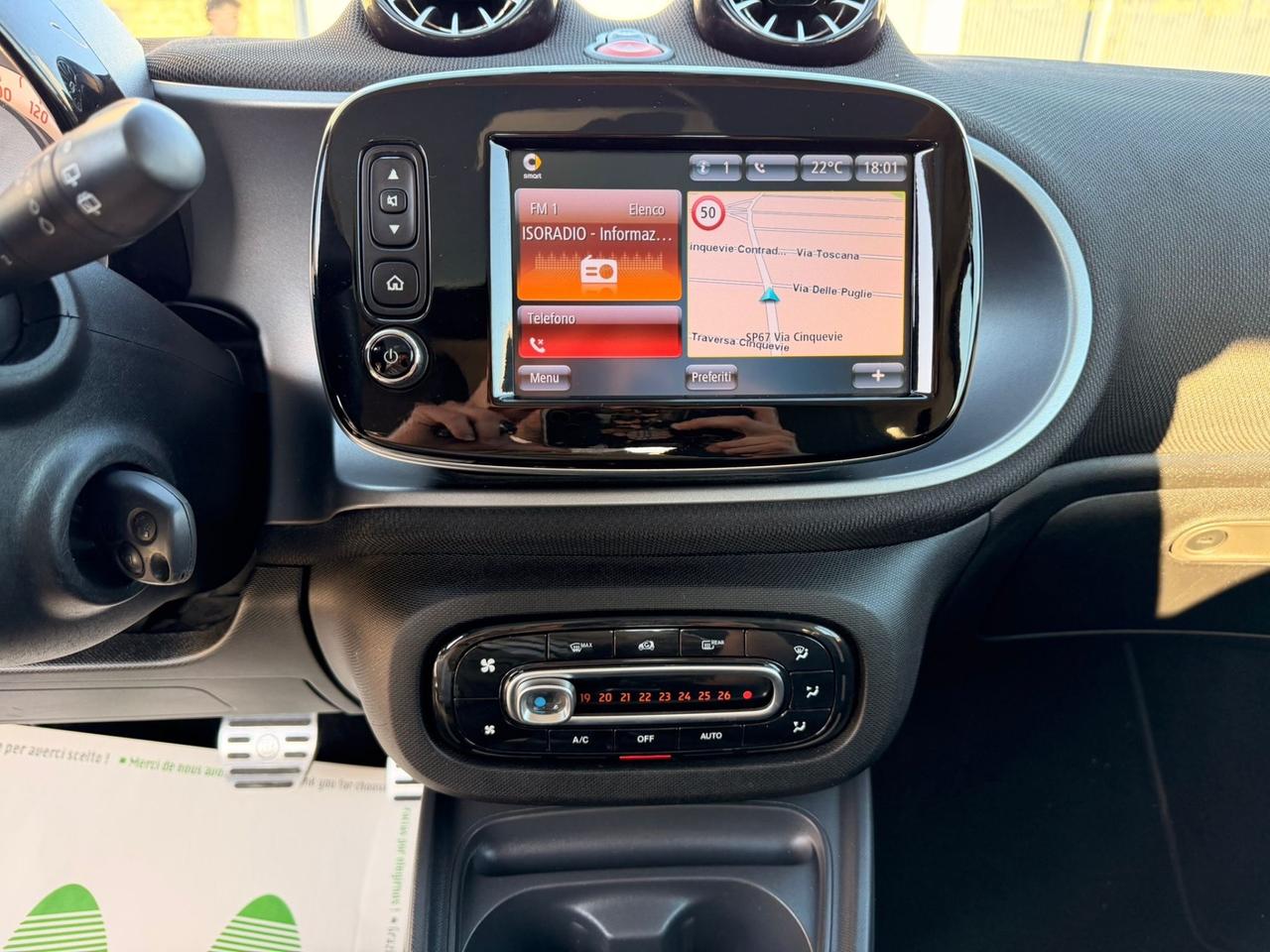 Smart ForTwo Parisblue Prime 1.0 71cv PACK BRABUS INTROVABILE !!!