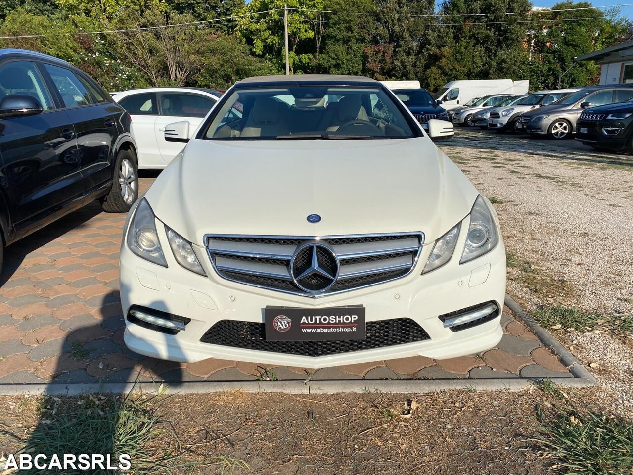 MERCEDES - Classe E - E 250 CDI Cabrio BlueEFFICIE