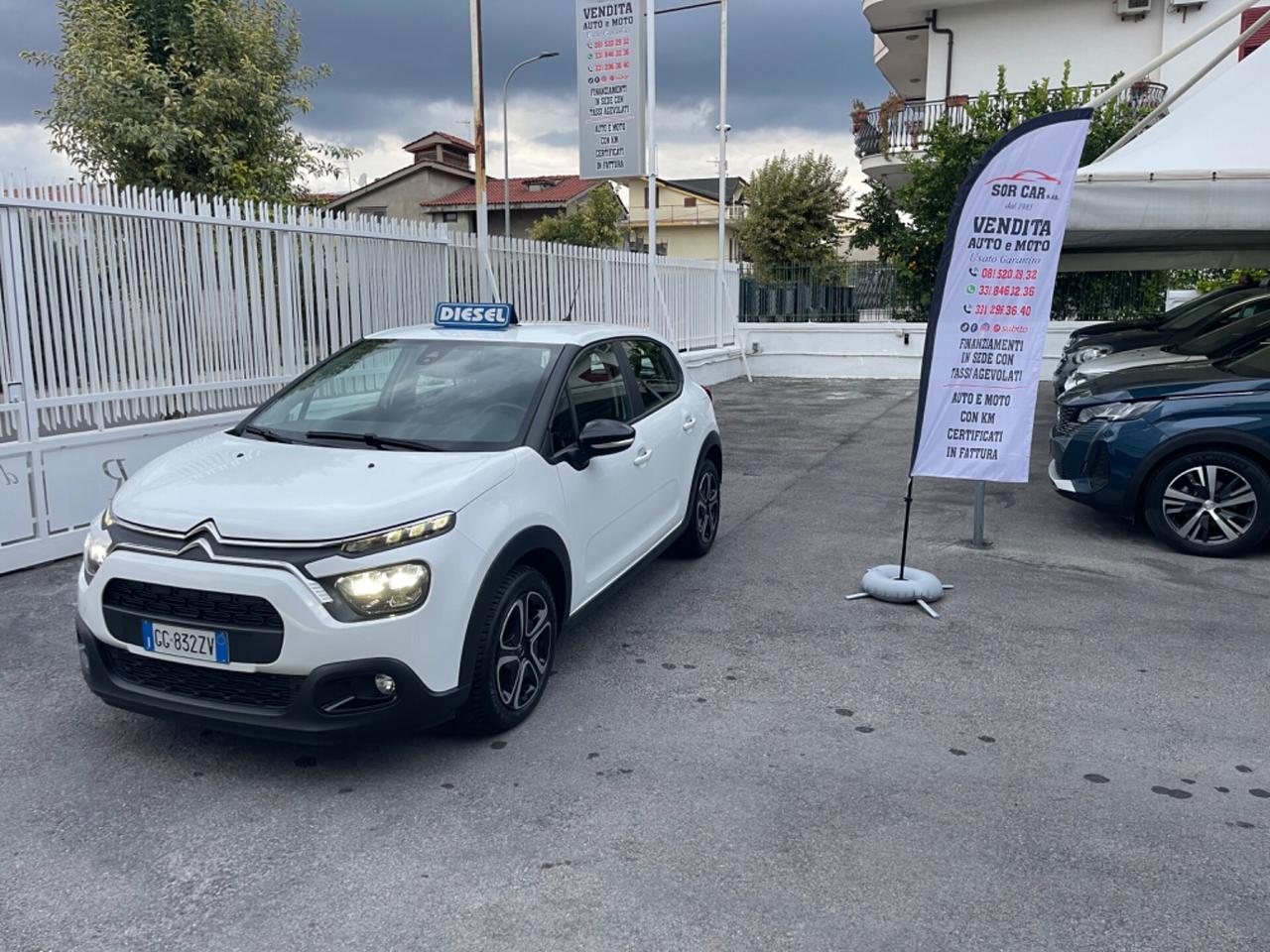 Citroen C3 BlueHDi 100 S&S Feel Pack ITALIANA KM CERTIFICATI!