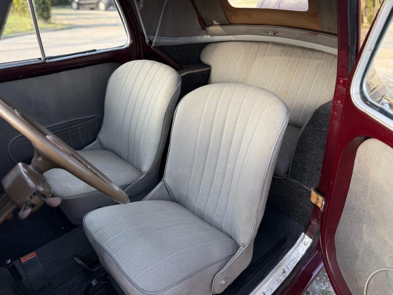 FIAT Topolino C 1951 carozzeria Alvaro ASI