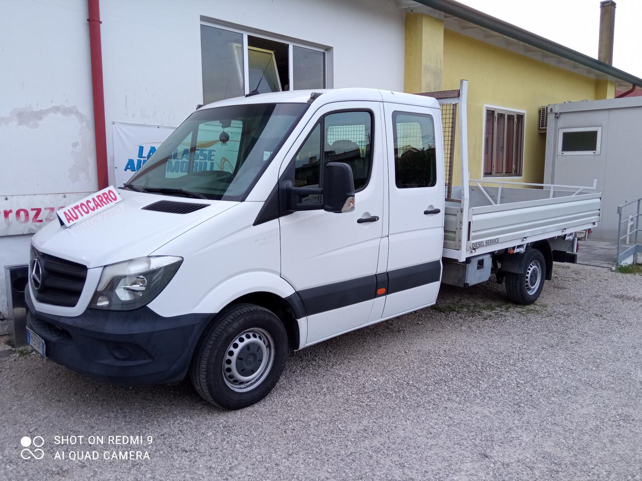 Mercedes Benz 316 CDI DOPPIA GABINA PASSO LUNGO 2017