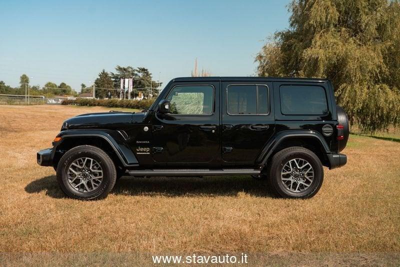 Jeep Wrangler MY24 2.0 Turbo Sahara - BENZINA - Nuovo - OFFERTA 10.000 € DI SCONTO SUL LISTINO