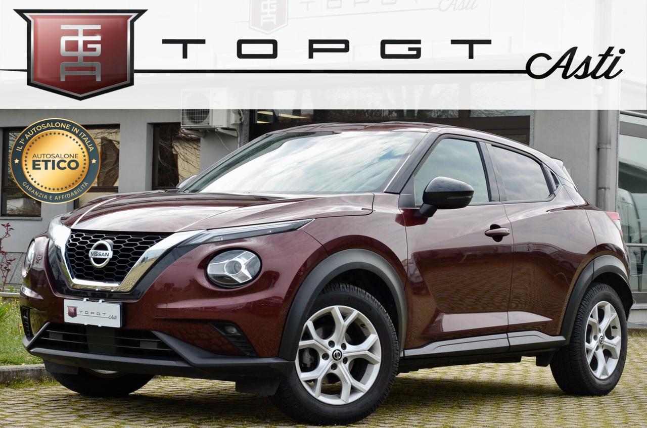 NISSAN JUKE 1.0 DIG-T N-CONNECTA 117cv DCT, UNICOPROPRIETARIO, SERVICE NISSAN, UFF ITALIANA, APPLE ANDROID, RETROCAMERA, PERMUTE