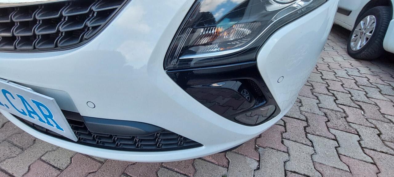 ZAFIRA 7 POSTI 1,6 METANO DI SERIE 150 CV COSMO NAVIGATORE SENSORI TELEFONO CRUISE CONTROL