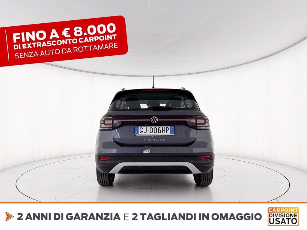 VOLKSWAGEN T-cross 1.0 tsi style 95cv del 2022