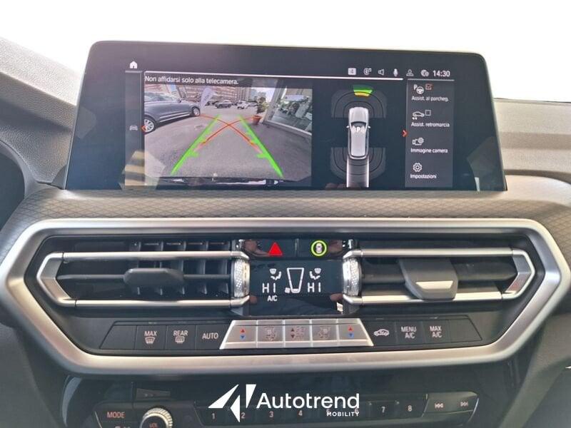 BMW X3 xDrive 20d 190 CV Mild Hybrid 48V Automatica NAVI LED Msport