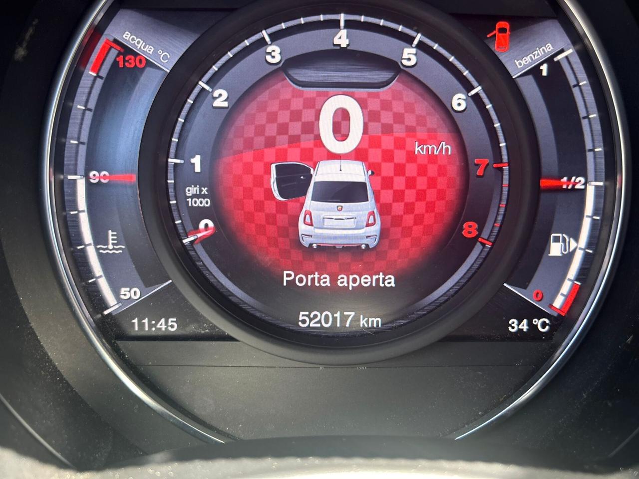 Abarth 595 1.4 Turbo T-Jet 160 CV Pista