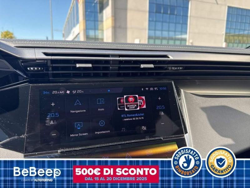 Peugeot 408 1.6 HYBRID PHEV GT 225CV E-EAT8