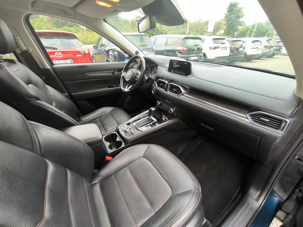 Mazda CX-5 2.2L Skyactiv-D 175 CV AWD Exclusive *GANCIO TRAINO**TETTO*BOSE*PELLE*