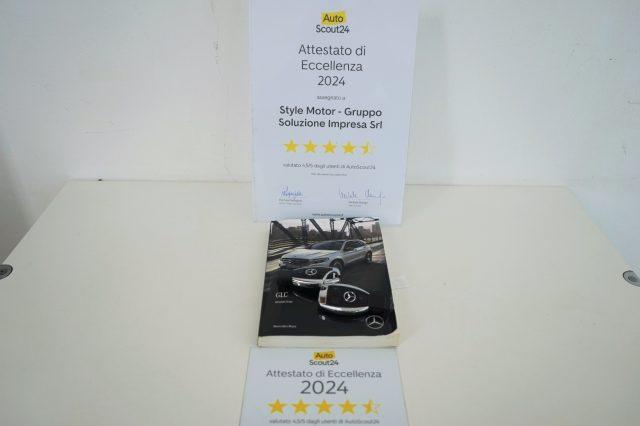 MERCEDES-BENZ GLC 250 d 4Matic Sport Grigio Opaco Uniprop. Tagliandata