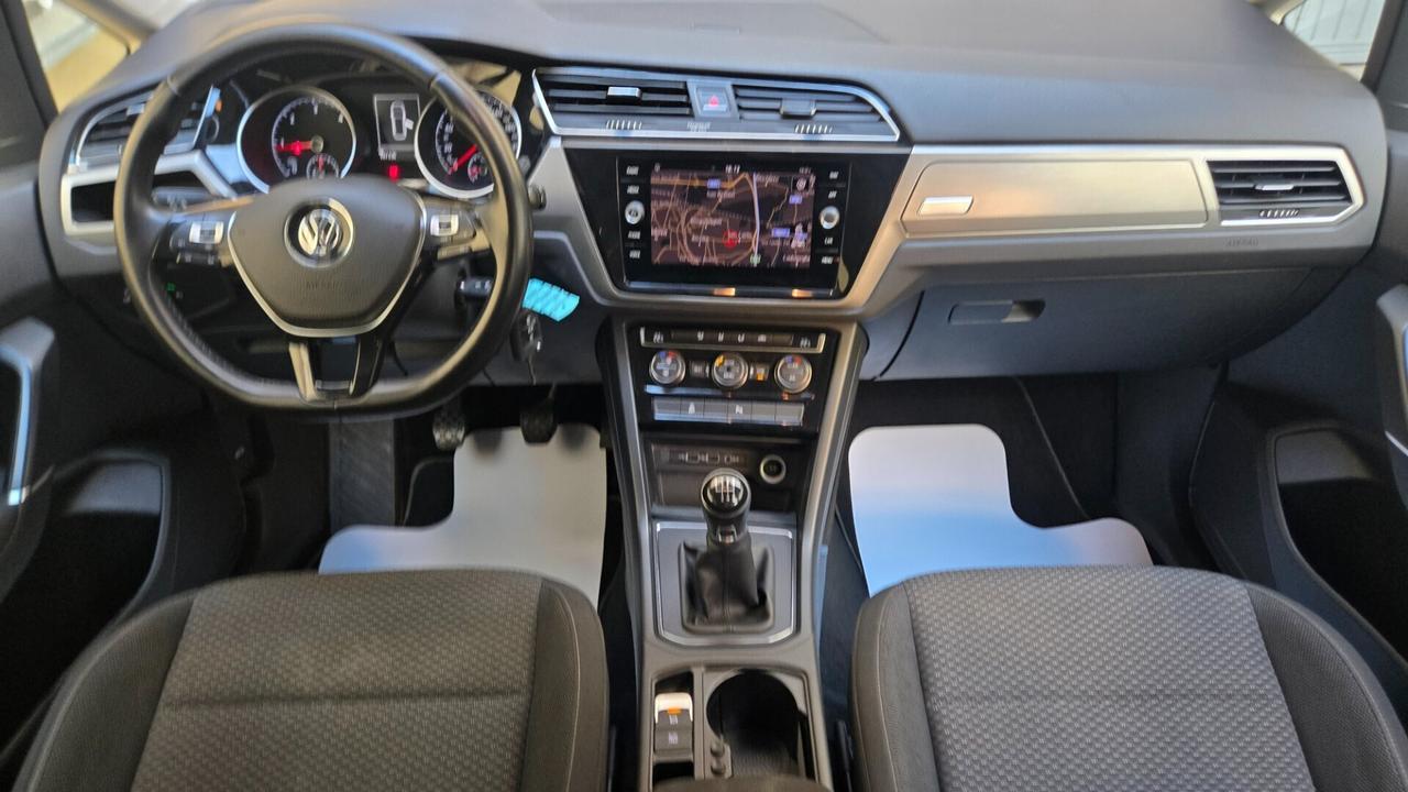 Volkswagen Touran 2.0 TDI 150 CV SCR Executive Blu