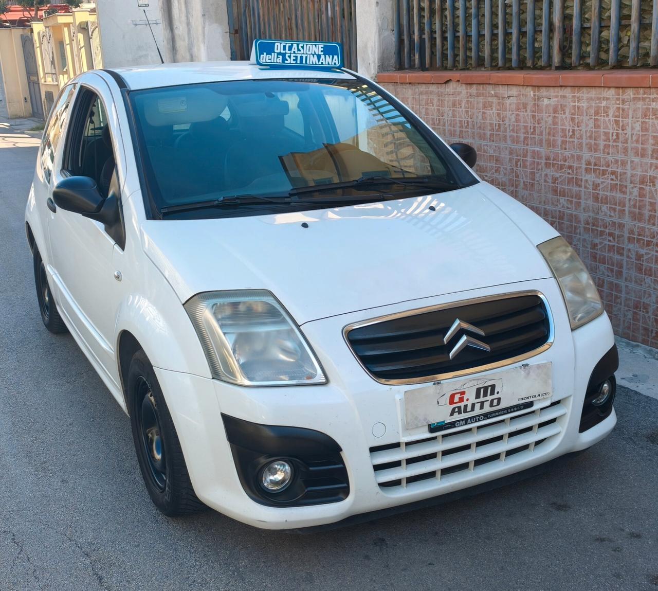 Citroen C2 benzina anno 2009