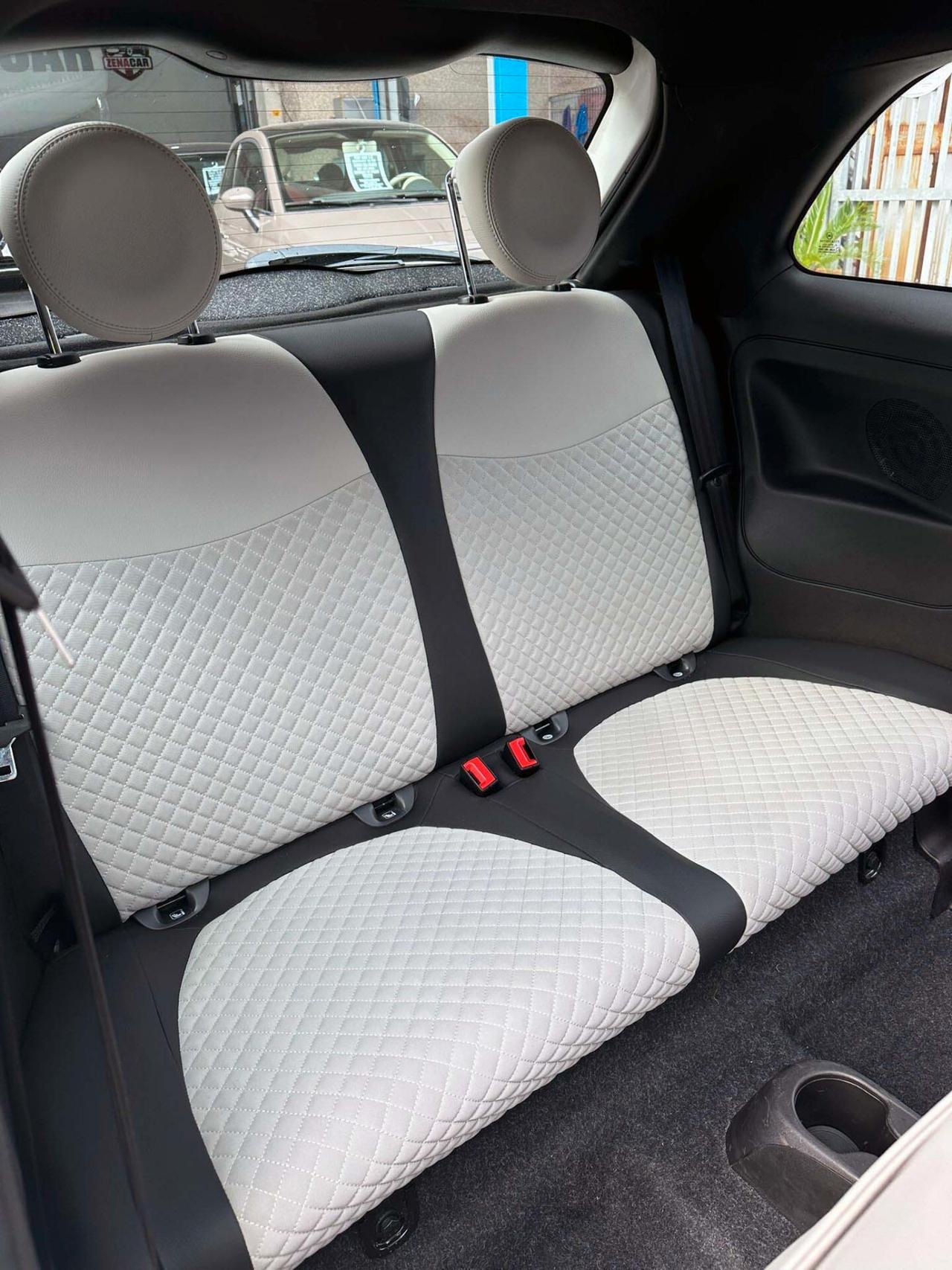 Fiat 500 1.0 Hybrid Dolcevita Interni Misto Pelle