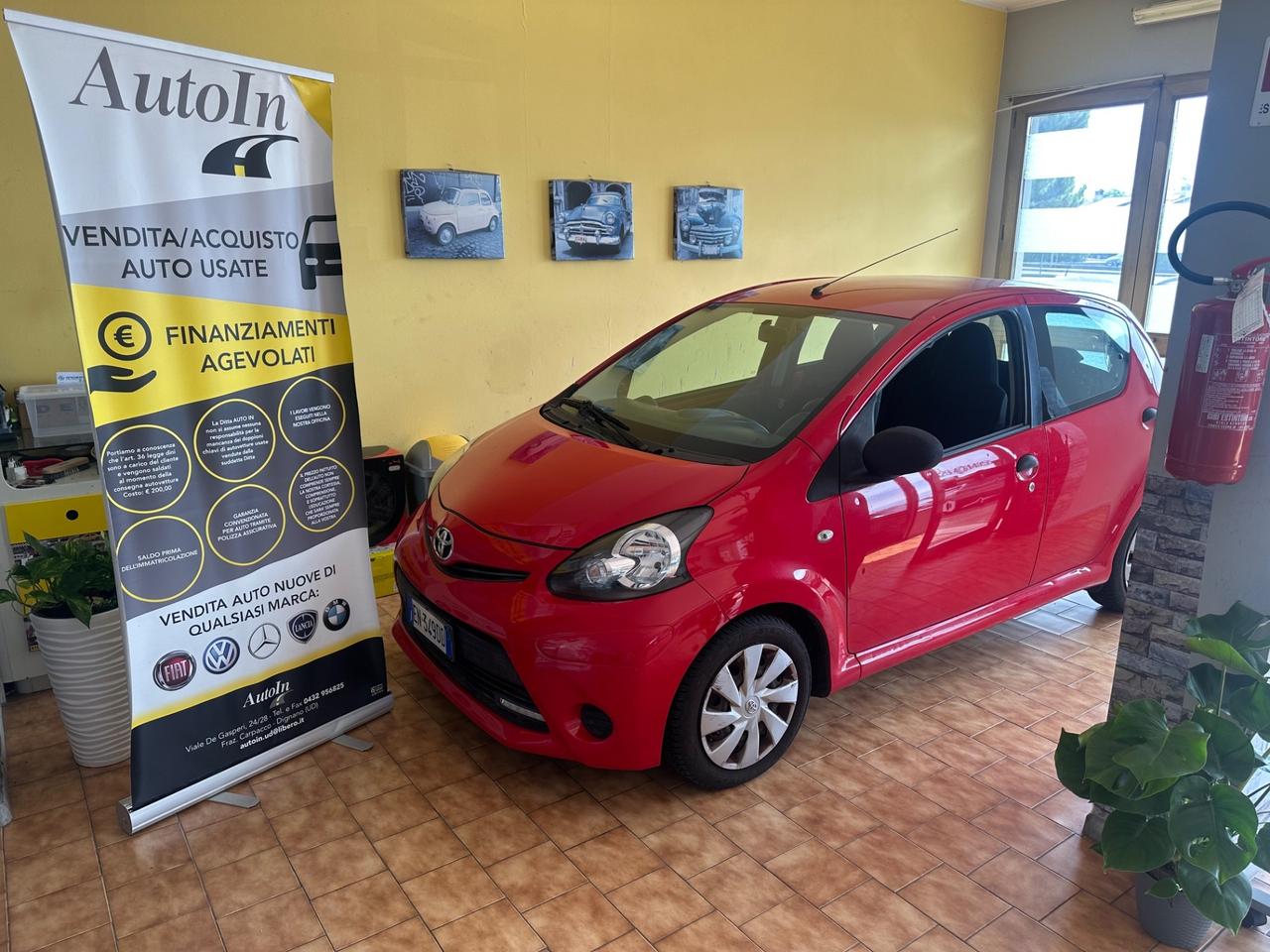 Toyota Aygo 1.0benz. 5porte 119.000km