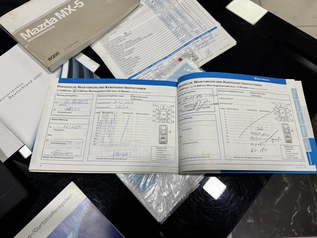 Mazda MX-5 1.6i 16V cat