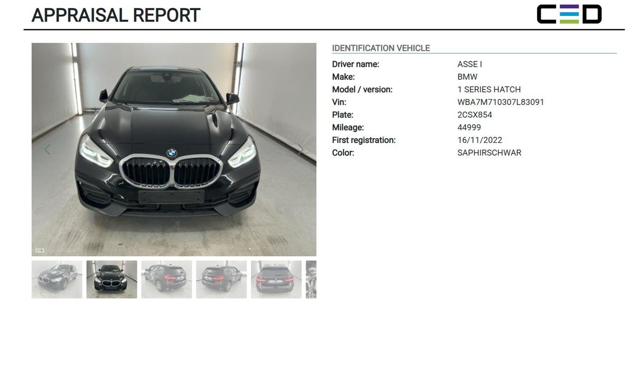 Bmw 116 116D 6M BUSINESS ADVANTAGE ( FARI LED - COCKPIT PDC NAVI MIRROR CRUISE )