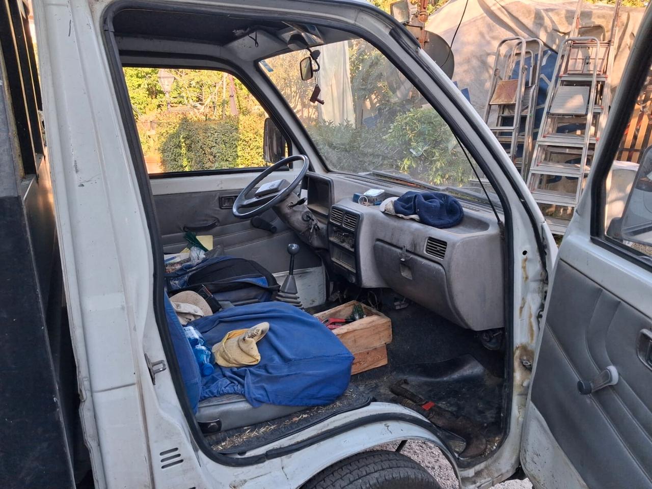 Piaggio Porter 1.4 diesel cassone ribaltabile tri laterale.