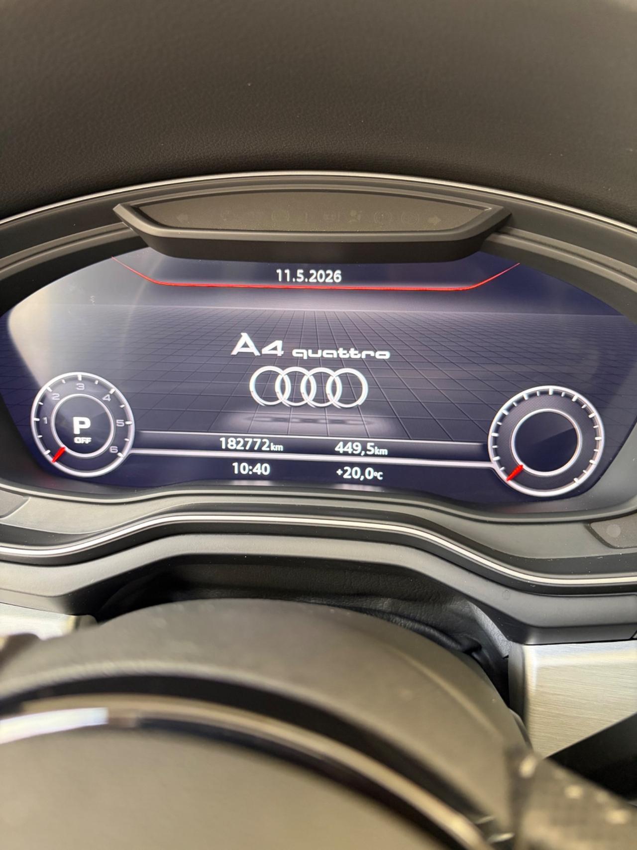 Audi A4 2.0 TDI 190 CV quattro S tronic Sport
