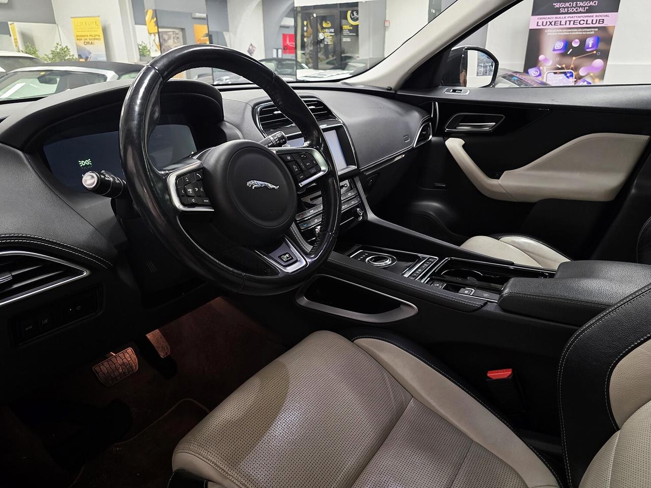 JAGUAR F-PACE F-Pace 2.0 i4 R-SPORT AWD 250CV_SERVICE_LED_TETTO!