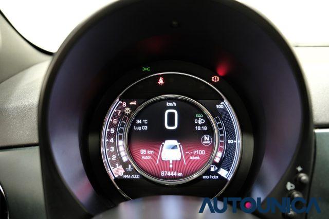 FIAT 500 1.2 DUALOGIC ROCKSTAR AUTOMATICA SPORT OPACA TETTO
