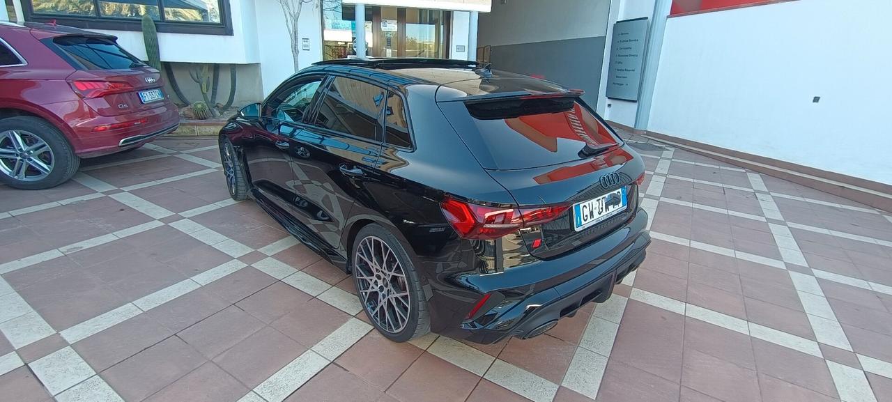 Audi A3 RS 3 SPB TFSI quattro S tronic GARANZIA FINO AL 01 2029