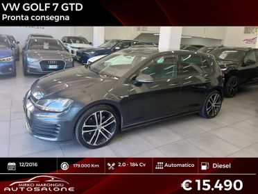 VW GOLF 7 GTD 2.0 TDI DSG 5p. FINANZIABILE