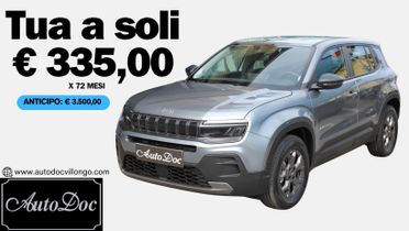 Jeep Avenger 1.2 Turbo Longitude SENSORI -NEOPATENTATI - DIVERSE COLORAZIONI