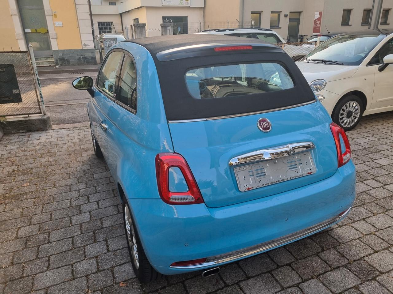 Fiat 500 C 1.2 Lounge anno2016 km58000 neopat