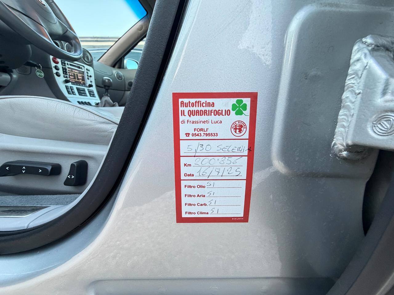 Alfa Romeo 166 2.4 JTD M-JET 20v Luxury 213.128 km Full Optional