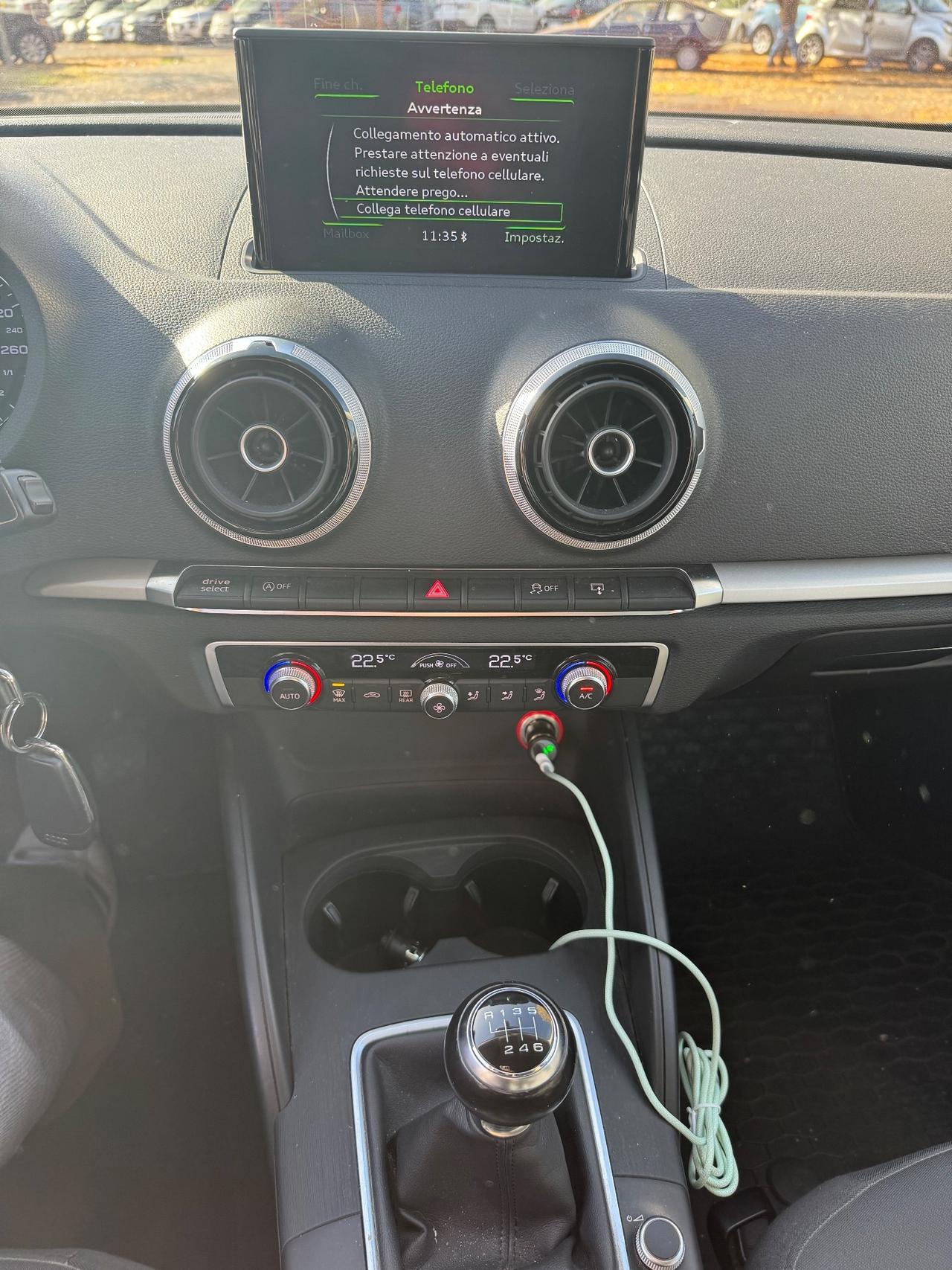 AUDI A3 SportBack 1.6 dci diesel -2016