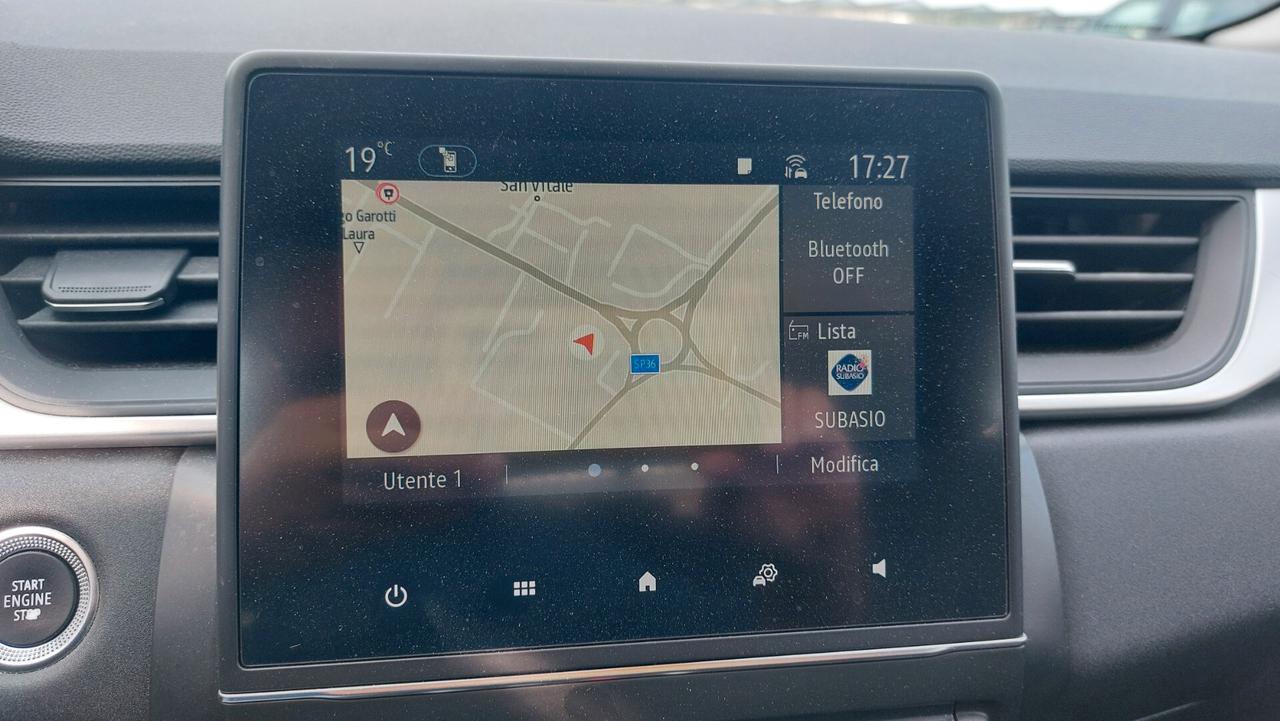 Renault Captur TCe 100 CV GPL FAP Intens