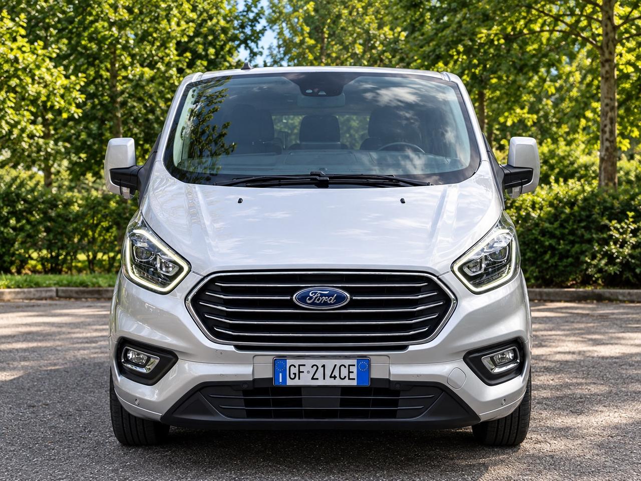 Ford Tourneo Custom 320 2.0 EcoBlue 185 CV Automatic Titanium L2 *PREZZO REALE*| 9 Posti | Navi | Clima | Telecamera