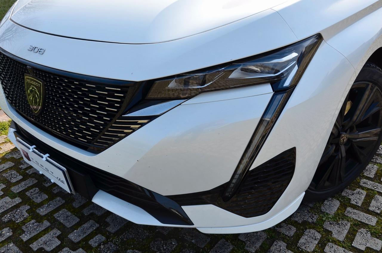 PEUGEOT 308 1.6 PLUG-IN HYBRID GT PACK 180cv E-EAT8, UNICO UTILIZZATORE, UFF ITALIANA, SERVICE PEUGEOT, HI-FI FOCAL, FULL OPTIONAL, PERMUTE