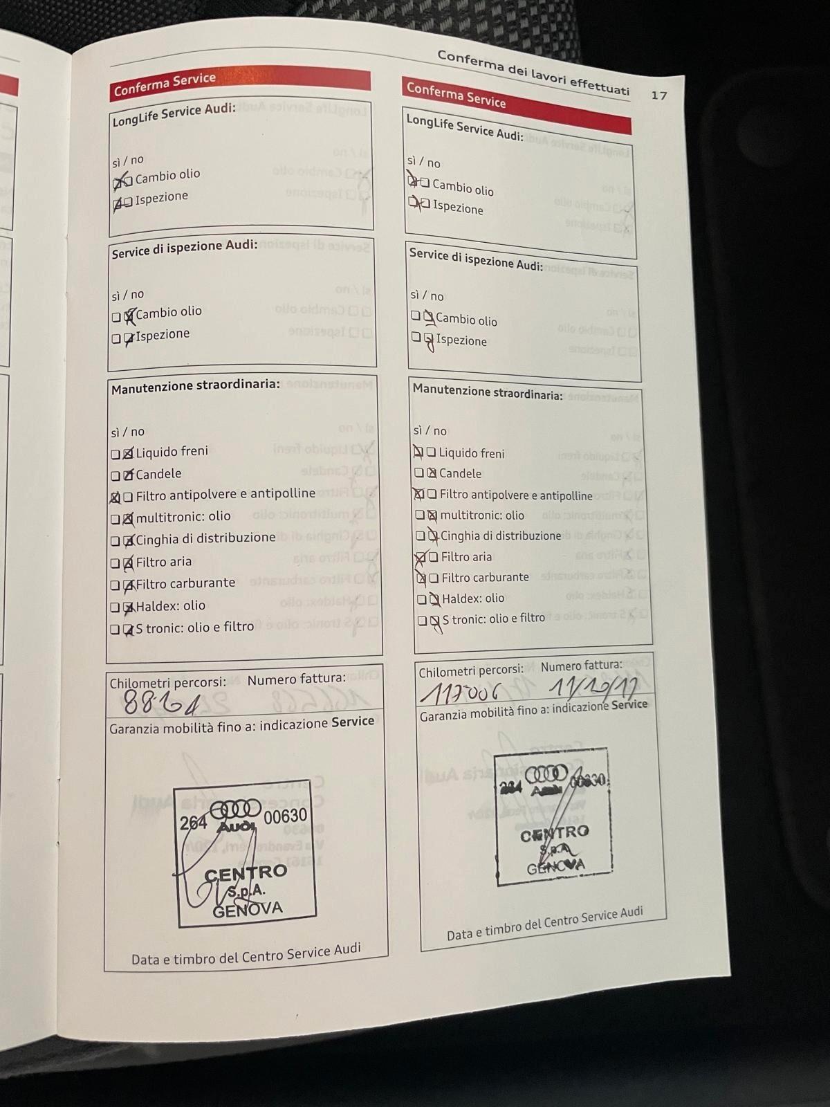 AUDI A3 SPB 1.6 TDI 105 CV AMBITION