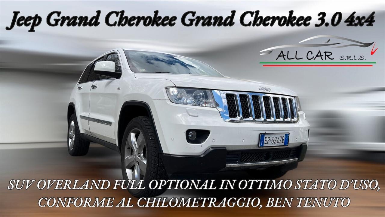 Jeep Grand Cherokee Grand Cherokee 3.0 CRD 241 CV Overland