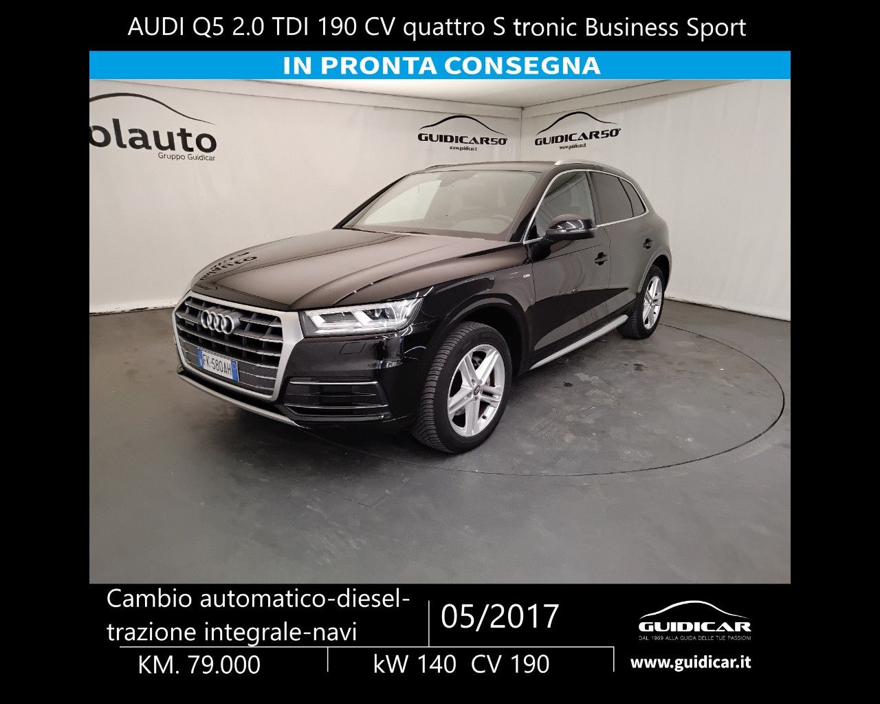 AUDI Q5 2ª serie Q5 2.0 TDI 190 CV quattro S tronic Business Sport