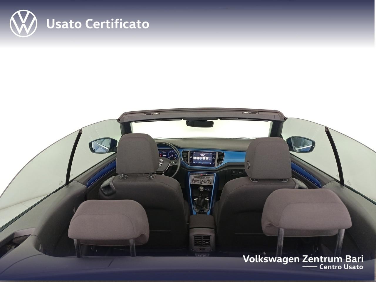 Volkswagen T-Roc cabriolet 1.0 tsi style 115cv