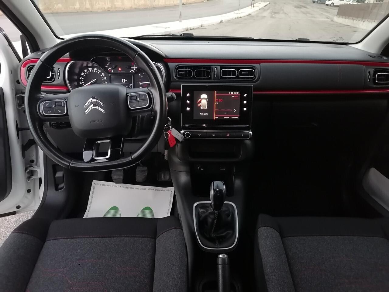 Citroen C3 1.2 benzina Shine NEOPATENTATI 2019