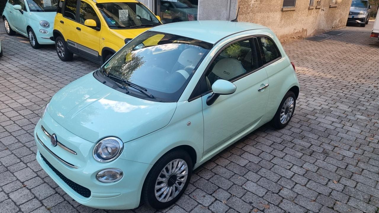 Fiat 500 1.2 Lounge 69cv anno2019 km 52000 neopat