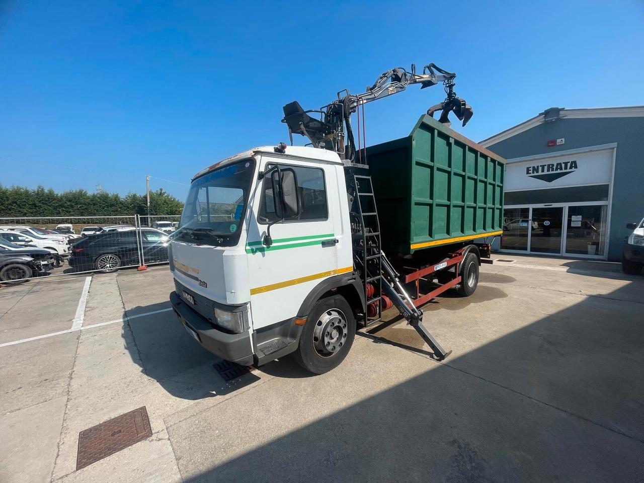 IVECO 109-14 RIBALTABILE + GRU CARICATRICE + POLIPO
