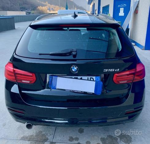 BMW 316 d Touring Advantage aut. cronologia tag