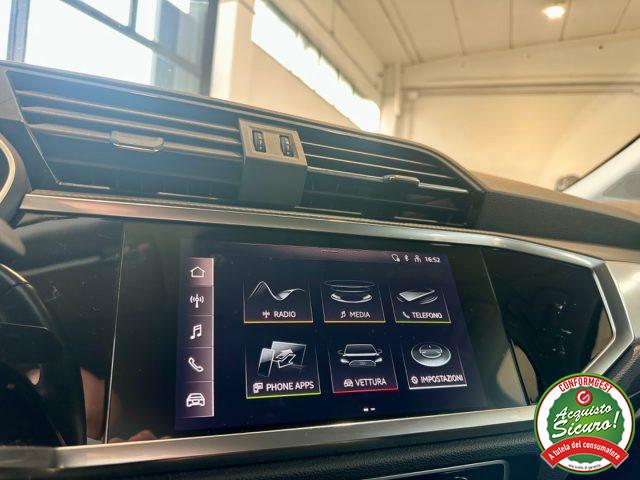 AUDI Q3 Sportback 35 TFSI S tronic *S-LINE EX*NO VINCOLI*