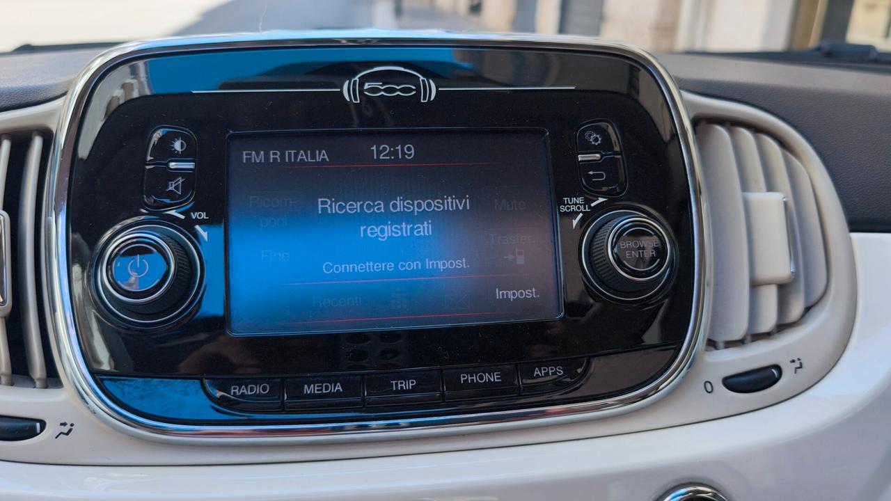 Fiat 500 1.2 Gpl - Lounge - Tetto Apribile 2016