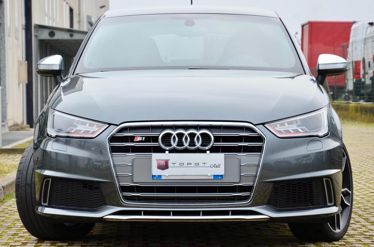 AUDI S1 SPORTBACK 2.0 TFSI QUATTRO 231cv 5p, UFF ITALIANA, SERVICE AUDI, SEDILI GUSCIO, PELLE, XENO, PERMUTE