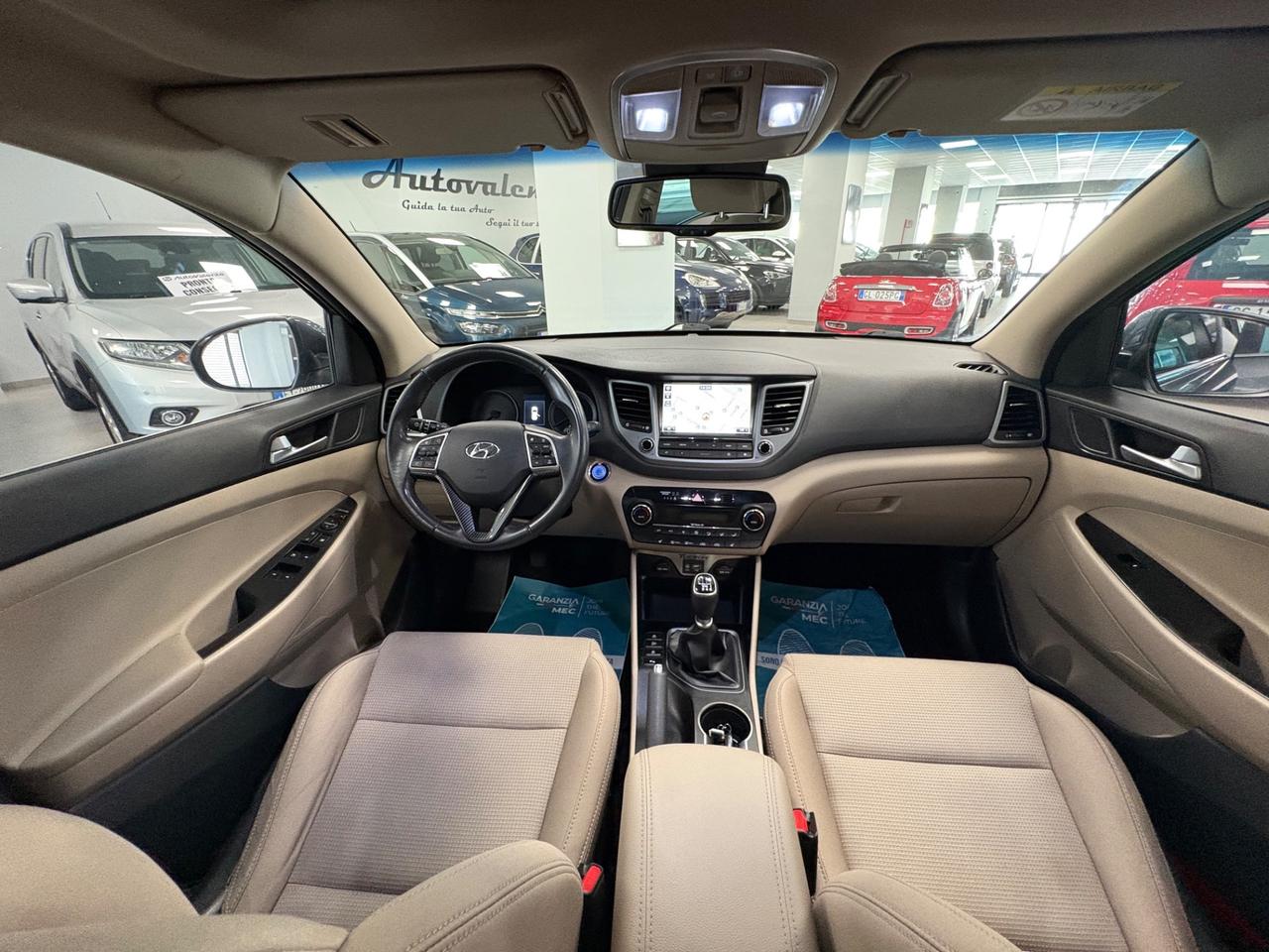 Hyundai Tucson 1.7 CRDi 116cv 2017 km 104000