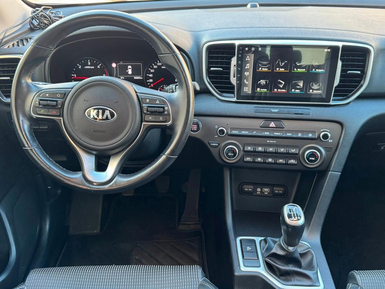 KIA SPORTAGE 1.7 CRDI 115 CV TETTO+CERCHI+RETROCAMERA