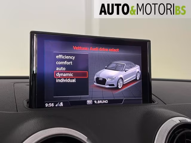 AUDI S3 Cabrio TFSI 300 CV quattro *CRONOLOGIA TAGLIANDI*